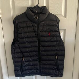 Polo by Ralph Lauren Black Quilted Vest